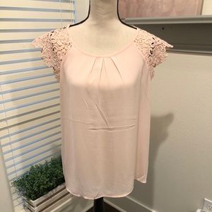 Philosophy peach blouse